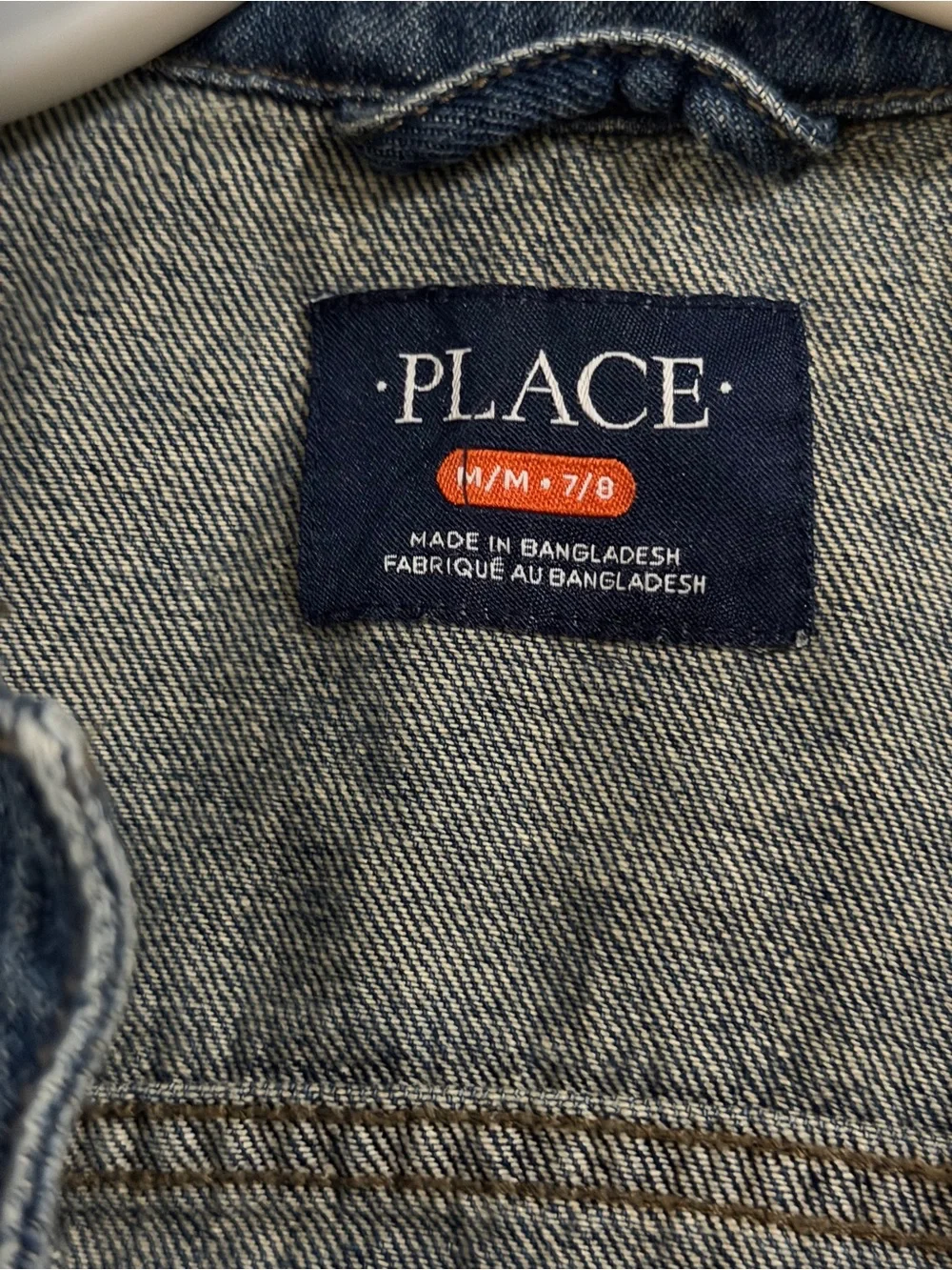 The Children's Place Blue Denim Jacket with Chest Pocketso